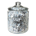 Half Gallon Glass Jar - Hershey's Kisses